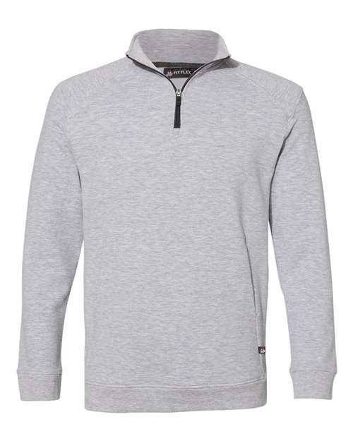 FitFlex French Terry Quarter-Zip Sweatshirt | USA Decoration