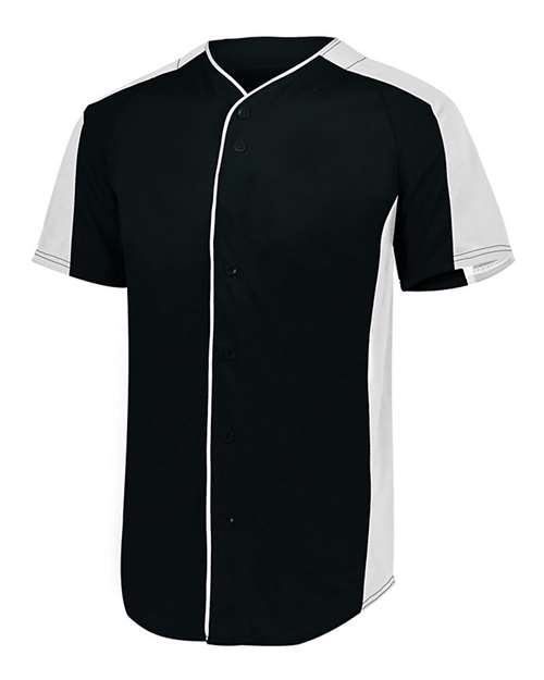 Full Button Baseball Jersey | USA Decoration