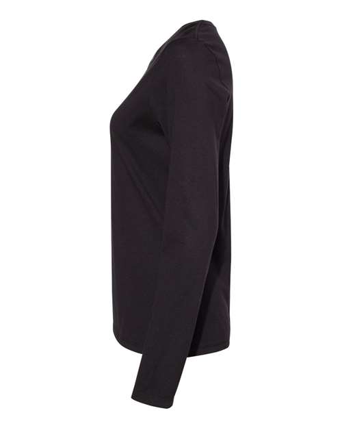 Perfect-T Women’s Long Sleeve Scoopneck T-Shirt | USA Decoration