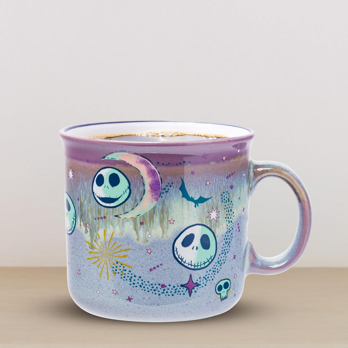 Silver Buffalo Disney Nightmare Before Christmas, Ceramic Camper Mug, 20oz
