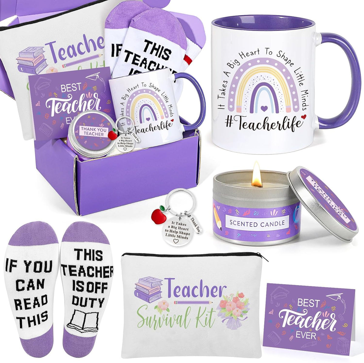 UAREHIBY Teacher Appreciation Gifts from Students, Teacher Gifts for Women Men, Teachers Gift, Teacher's Christmas Birthday Back to School Gift for Teachers, Teacher's Valentines Day Idea