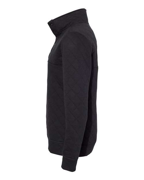Quilted Snap Pullover | USA Decoration
