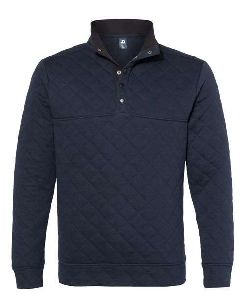 Quilted Snap Pullover | USA Decoration