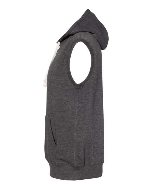 Triblend Sleeveless Hooded Sweatshirt | USA Decoration