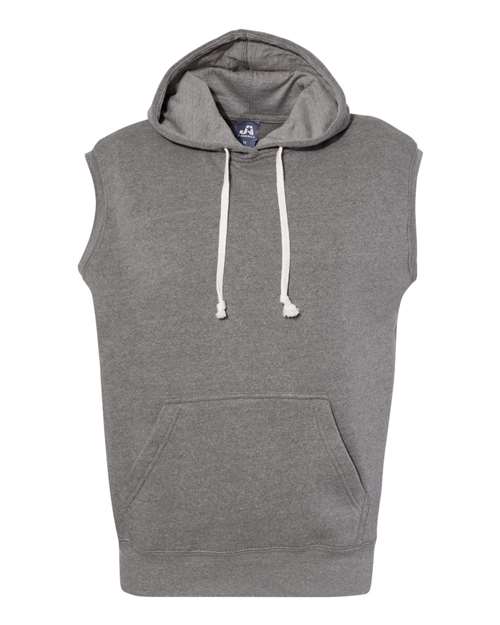 Triblend Sleeveless Hooded Sweatshirt | USA Decoration