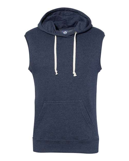 Triblend Sleeveless Hooded Sweatshirt | USA Decoration