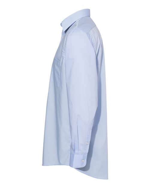 Broadcloth Point Collar Solid Shirt | USA Decoration