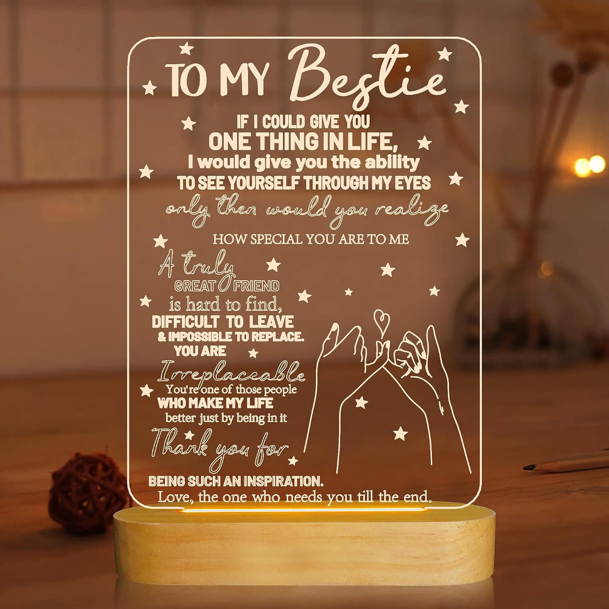 to My Bestie Gifts, Best Friend Gift for Women