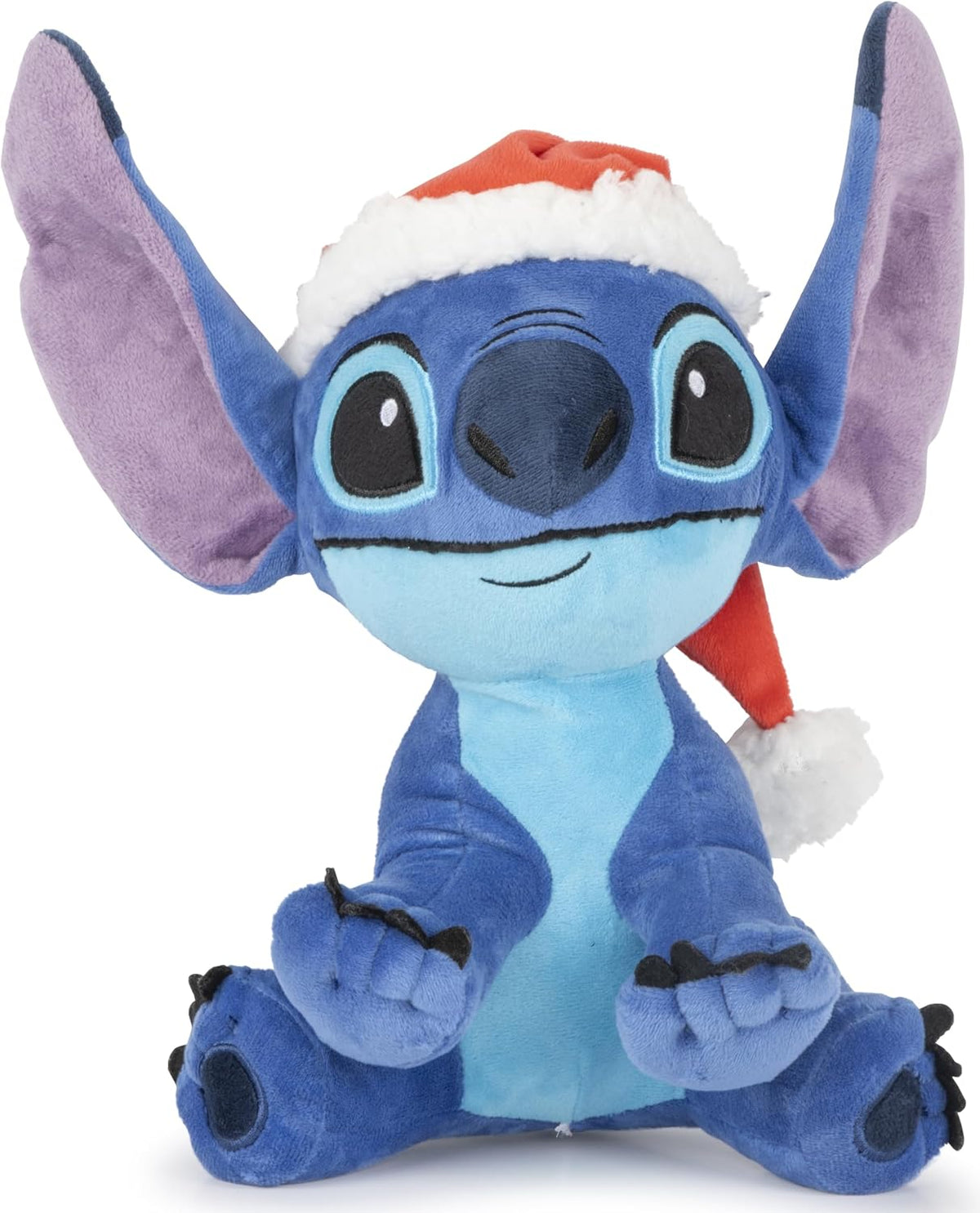 Jay Franco Kids Christmas Hugger Set â€“ 12" Plush Pillow Buddy & 46" x 60" Fleece Throw Blanket, Ultra-Soft Bedding & Travel Set, Holiday Bedroom & Couch DÃ©cor, Blue - Stitch