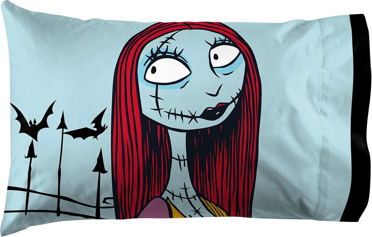 Nightmare Before Christmas Jack Skellington Pillowcase Reversible, Multi