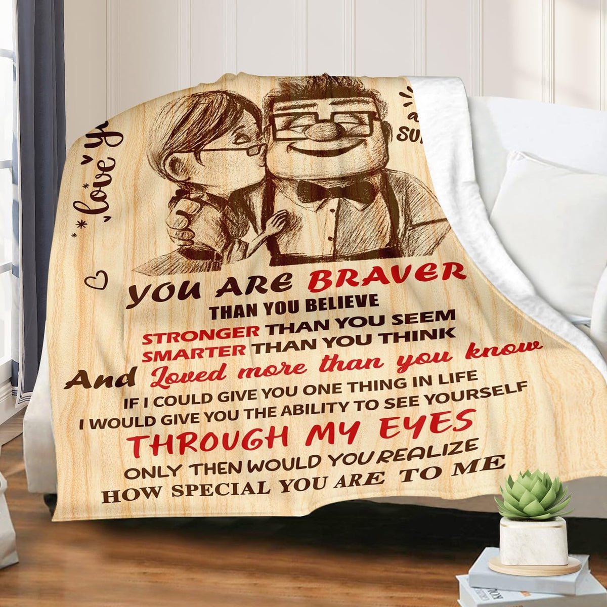Anniversary Wedding Gifts for Husband, To My Husband Blanket 50" x 60"