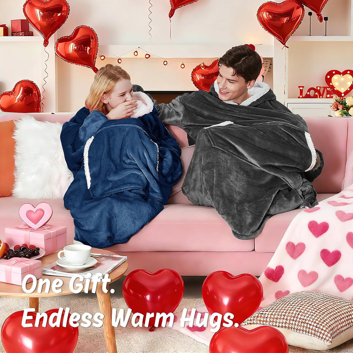yescool Wearable Blanket Hoodie, Halloween Gifts