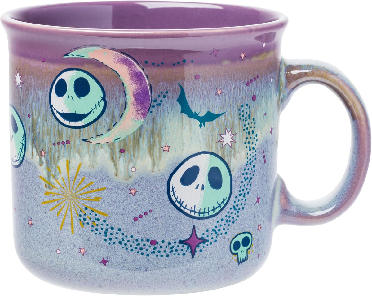 Silver Buffalo Disney Nightmare Before Christmas, Ceramic Camper Mug, 20oz