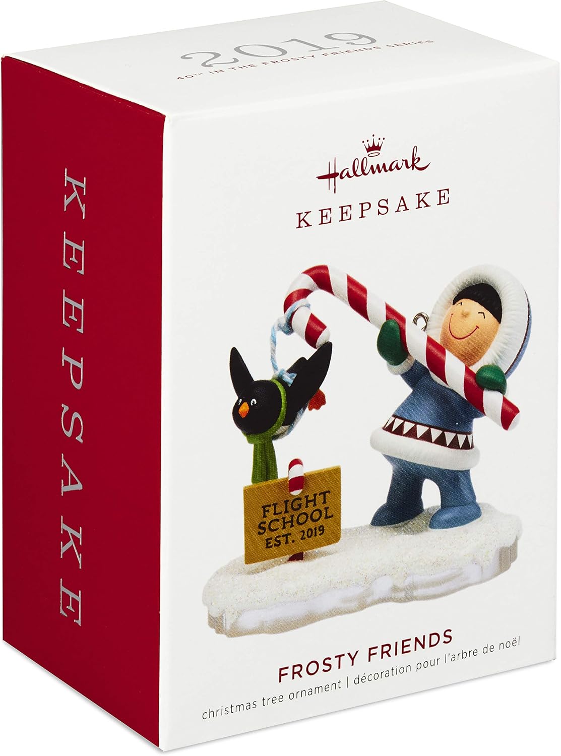 Hallmark Keepsake Plastic Christmas Ornament 2019 Year Dated Frosty Friends