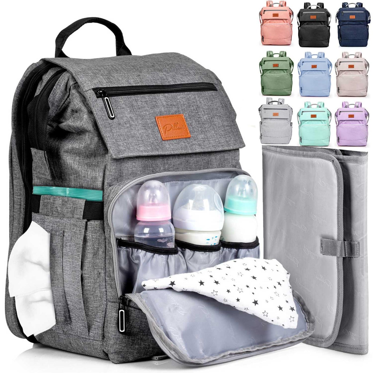 Waterproof Baby Diaper Bag Backpack – Travel & Shower Gift