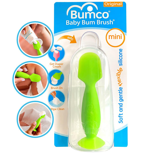 Mini Diaper Cream Spatula with Travel Case BPA-Free Flexible Applicator for Babies