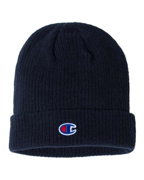 Ribbed Cuffed Beanie | USA Decoration