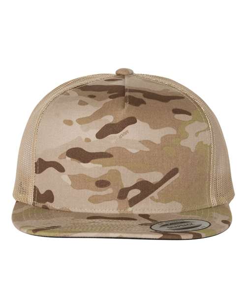 Five-Panel Classic Trucker Cap | USA Decoration