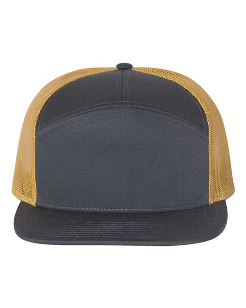 Seven-Panel Trucker Cap | USA Decoration