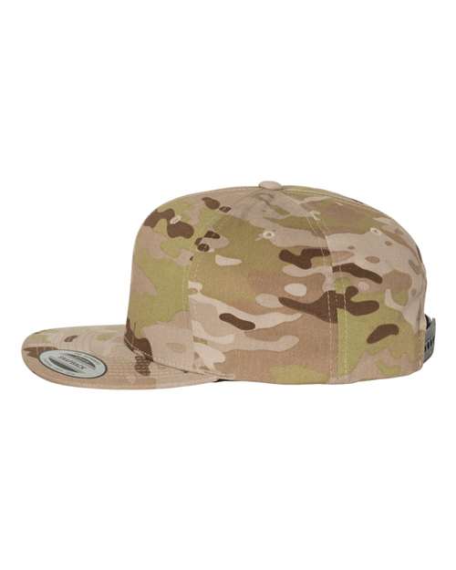 Premium Flat Bill Snapback Cap | USA Decoration