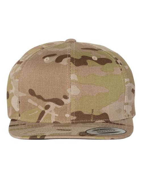 Premium Flat Bill Snapback Cap | USA Decoration
