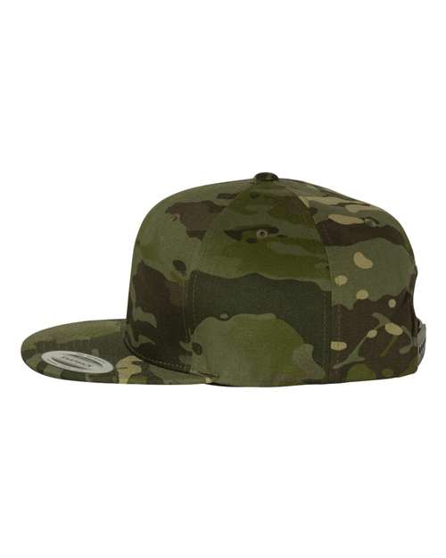 Premium Flat Bill Snapback Cap | USA Decoration