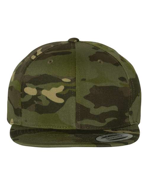 Premium Flat Bill Snapback Cap | USA Decoration