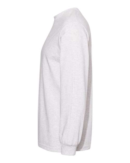 Heavyweight Cotton Long Sleeve Tee | USA Decoration