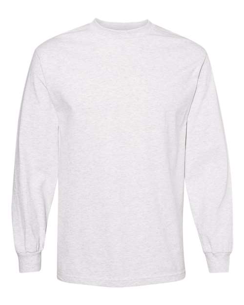 Heavyweight Cotton Long Sleeve Tee | USA Decoration