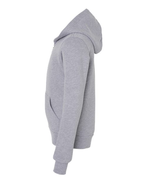 Youth Sponge Fleece Full-Zip Hoodie | USA Decoration