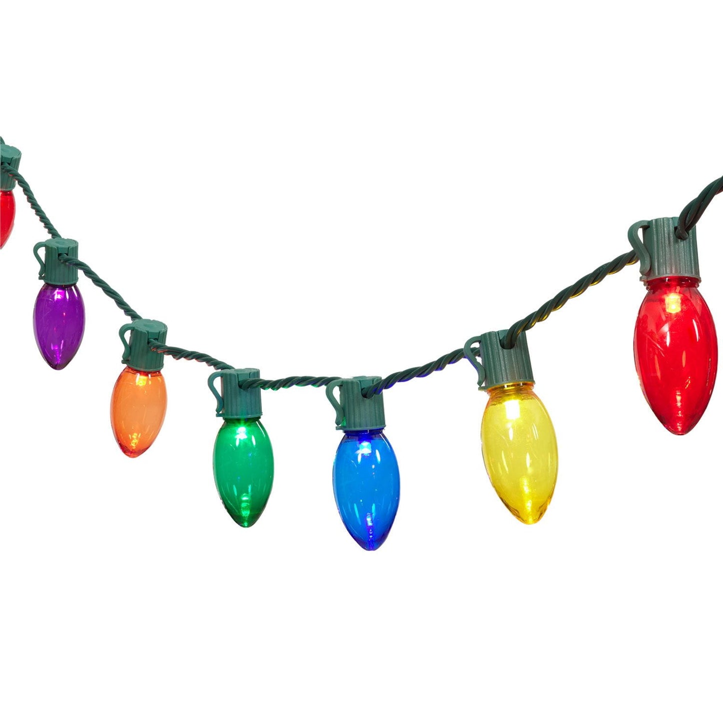 Member's Mark 50ct LED C9 Lights, 21' Lighted Length | USA Decoration®