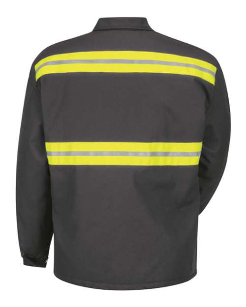 Enhanced Visibility Perma-Lined Panel Jacket - Tall Sizes | USA Decoration