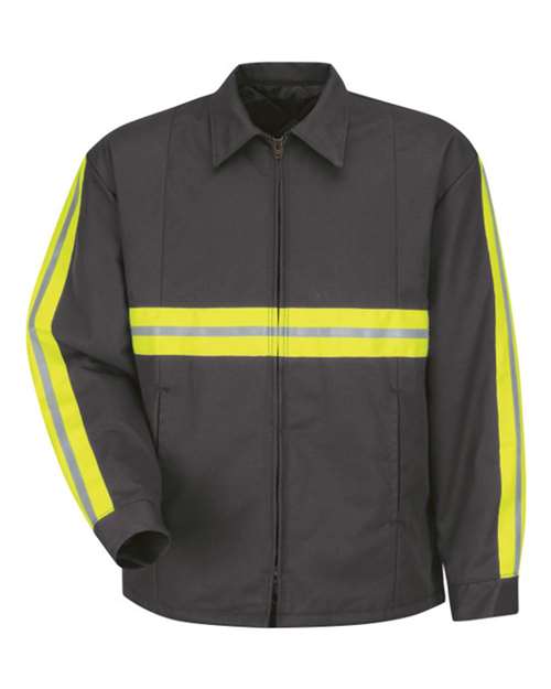 Enhanced Visibility Perma-Lined Panel Jacket - Tall Sizes | USA Decoration