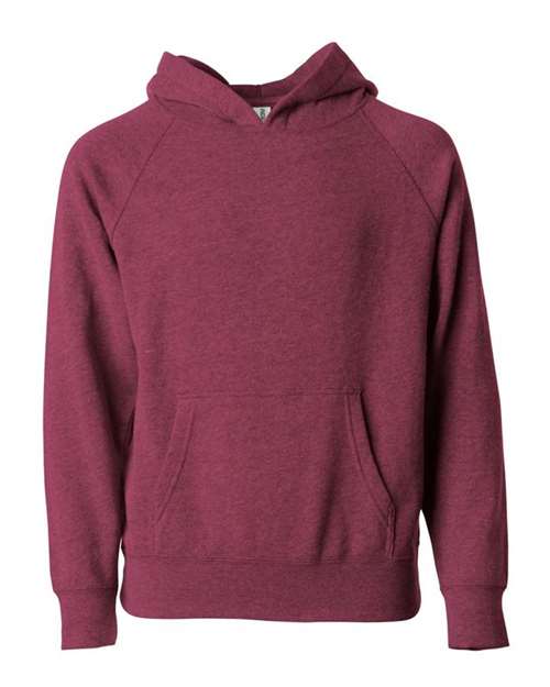 Youth Lightweight Special Blend Raglan Hooded Sweatshirt | USA Decoration