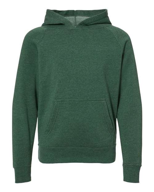 Youth Lightweight Special Blend Raglan Hooded Sweatshirt | USA Decoration