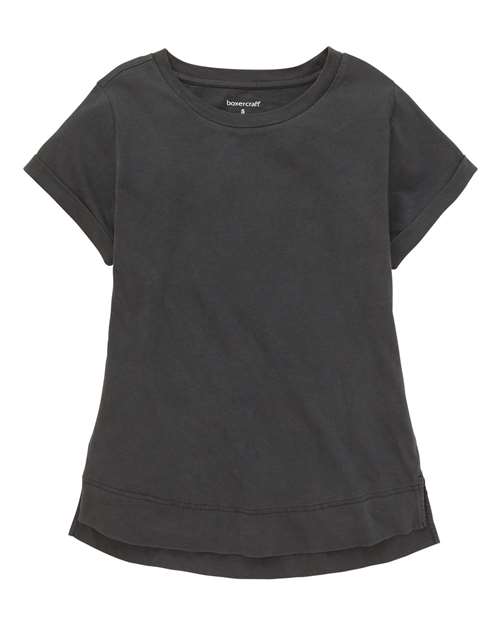 Women's Vintage Cuff Short Sleeve T-Shirt | USA Decoration