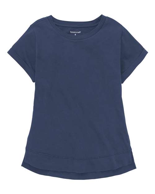 Women's Vintage Cuff Short Sleeve T-Shirt | USA Decoration