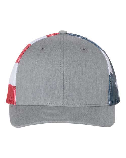 Printed Mesh Trucker Cap | USA Decoration