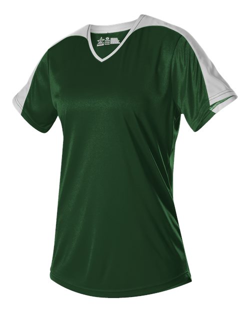 Girls' V-Neck Fastpitch Jersey | USA Decoration®