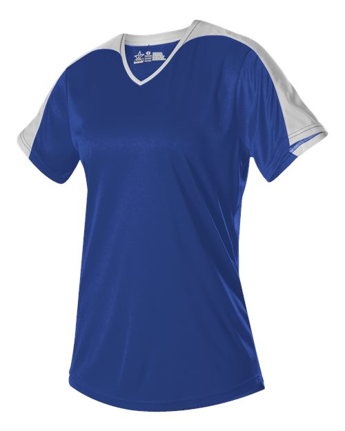 Girls' V-Neck Fastpitch Jersey | USA Decoration®