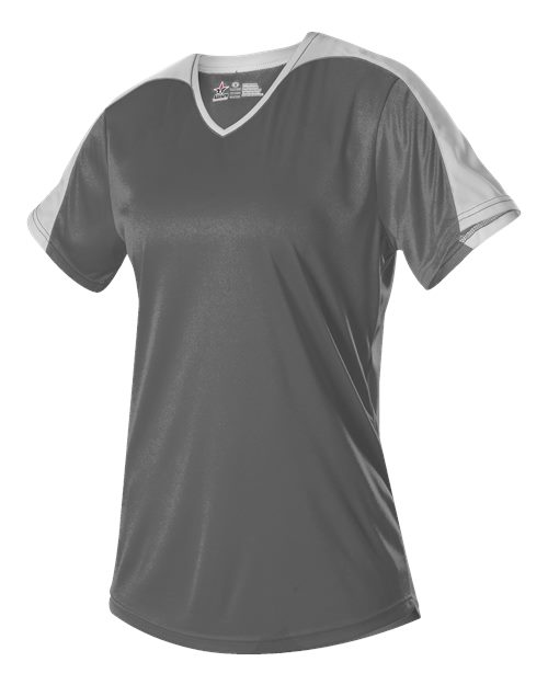 Women's V-Neck Fastpitch Jersey | USA Decoration