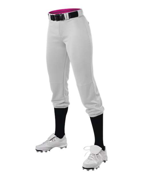 Girls' Belted Speed Premium Fastpitch Pants | USA Decoration®