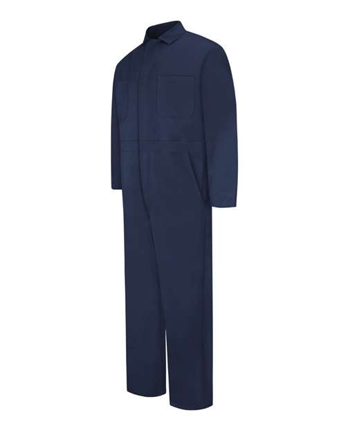 Snap-Front Cotton Coveralls - Tall Sizes | USA Decoration
