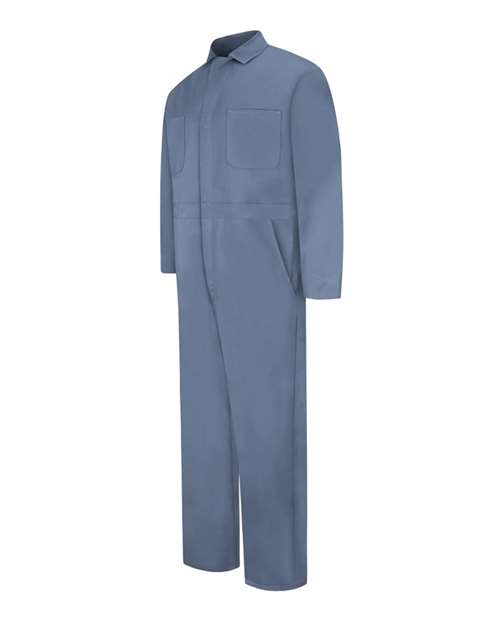 Snap-Front Cotton Coveralls - Tall Sizes | USA Decoration