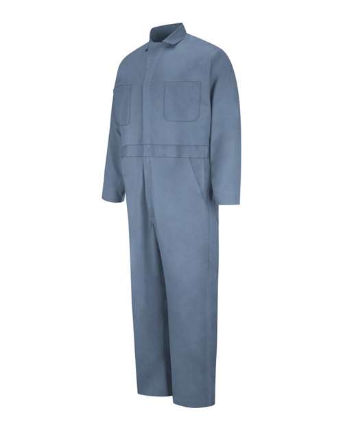 Button-Front Cotton Coverall Additional Sizes | USA Decoration