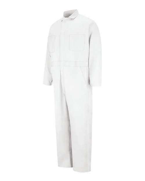 Button-Front Cotton Coverall Additional Sizes | USA Decoration