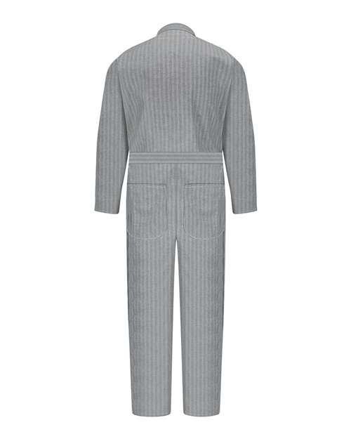 Button-Front Cotton Coverall - Tall Sizes | USA Decoration