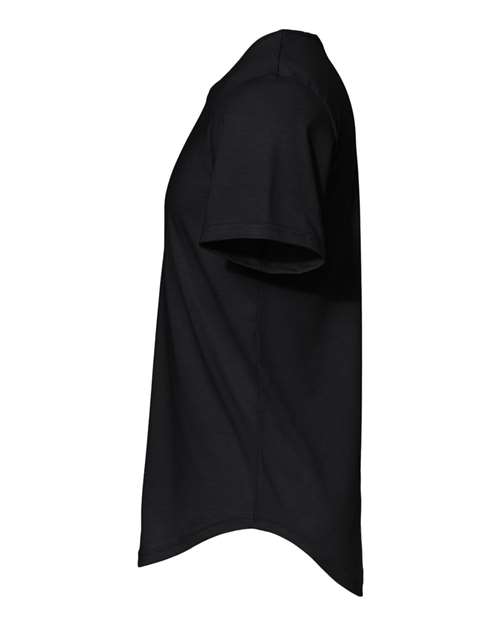 Jersey Curved Hem Tee | USA Decoration