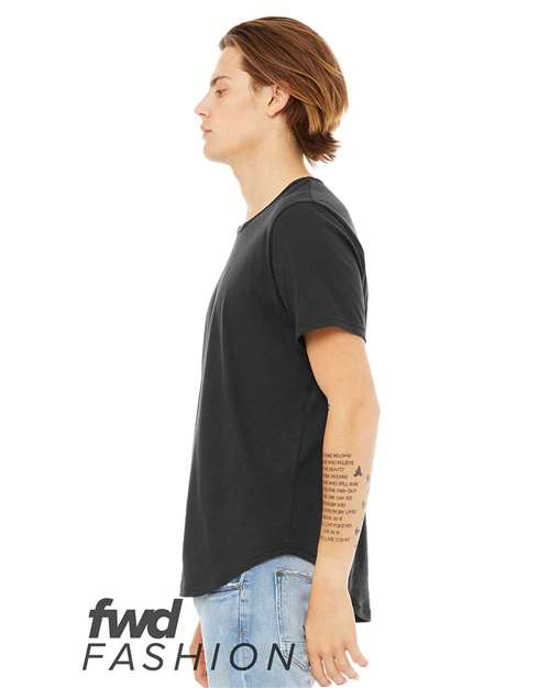 Jersey Curved Hem Tee | USA Decoration