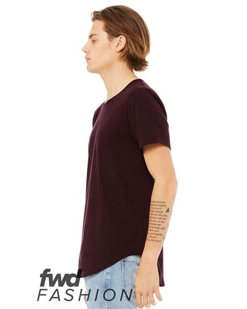 Jersey Curved Hem Tee | USA Decoration